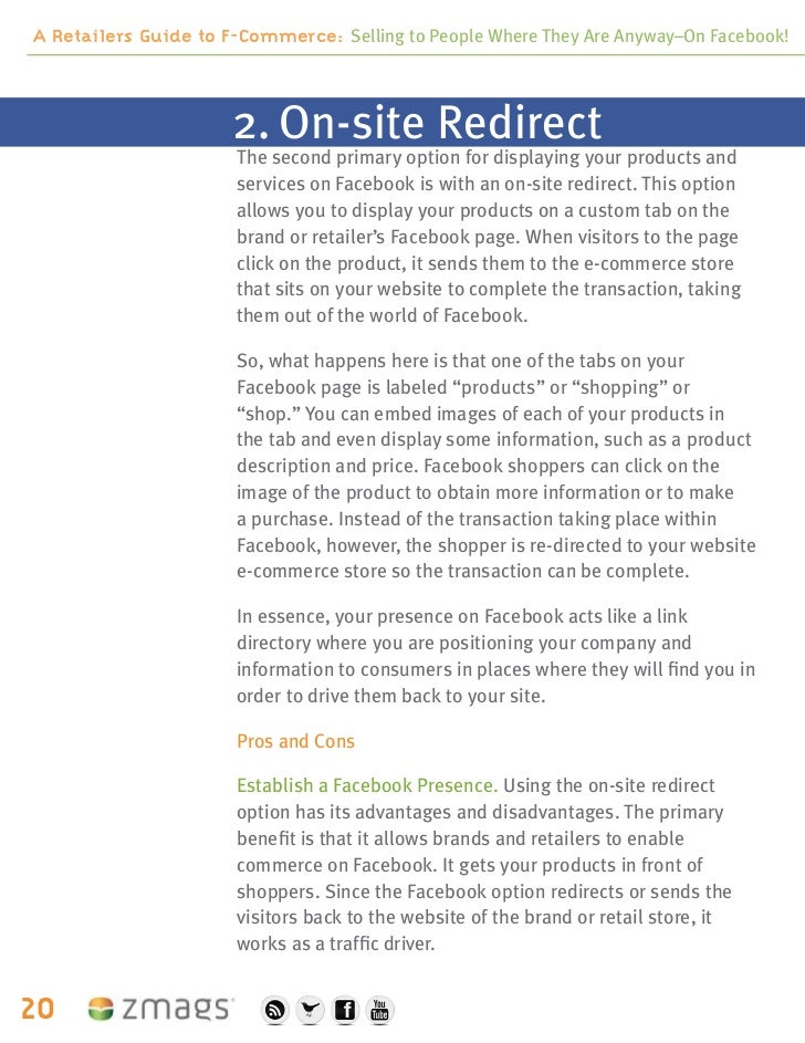 A Retailer's Guide to Facebook Commerce