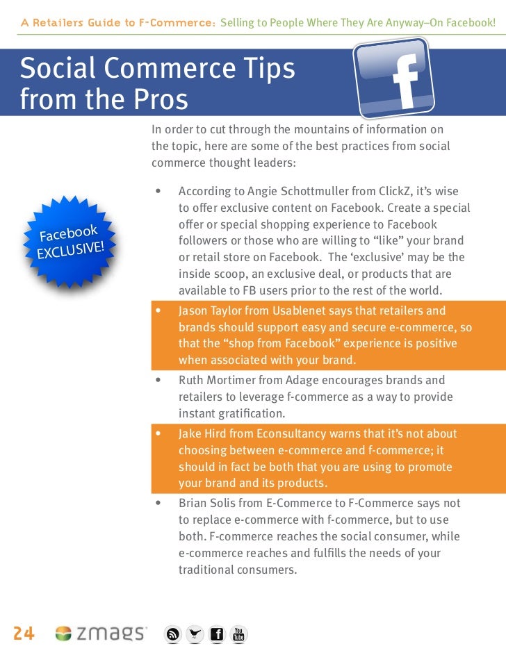 A Retailer's Guide to Facebook Commerce