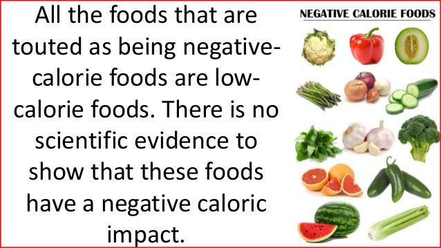 negative calorie foods negative calorie foods
