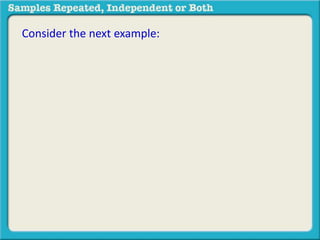 Consider the next example: 
 