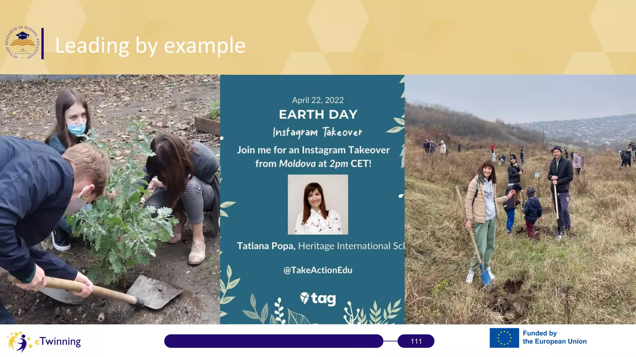 Leading by example
111
 