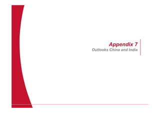 Appendix 7
Outlooks China and India
 