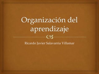 Ricardo Javier Salavarria Villamar
 