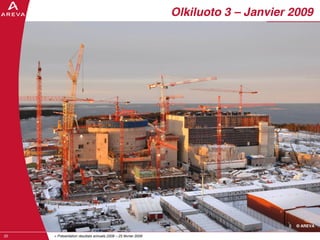 AREVA, resultats annuels 2008