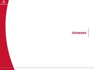 AREVA, resultats annuels 2008