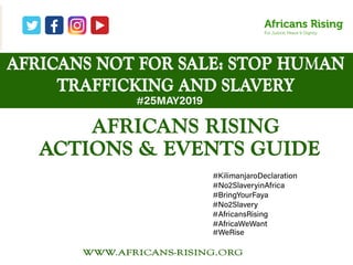 Africans Rising event guide
