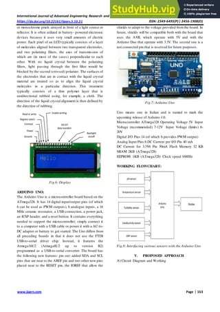 A Review And An Approach Of Water Pollution Indication Using Arduino ...