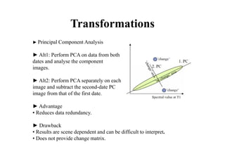 A review of change detection techniques | PDF