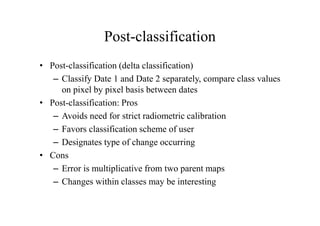 A review of change detection techniques | PDF