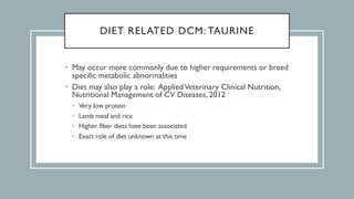 diet related dcm