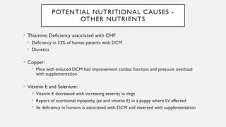 nutritional dcm