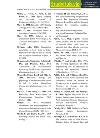 A Review Of Fish Taxonomy Conventions And Species Identification ...