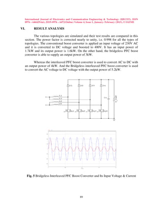 A review of pfc boost converters for hybrid electric vehicle battery ...