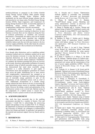 A review of techniques in optimal sizing of hybrid renewable energy ...
