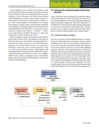 A Review On Sentiment Analysis And Emotion Detection From Text | PDF