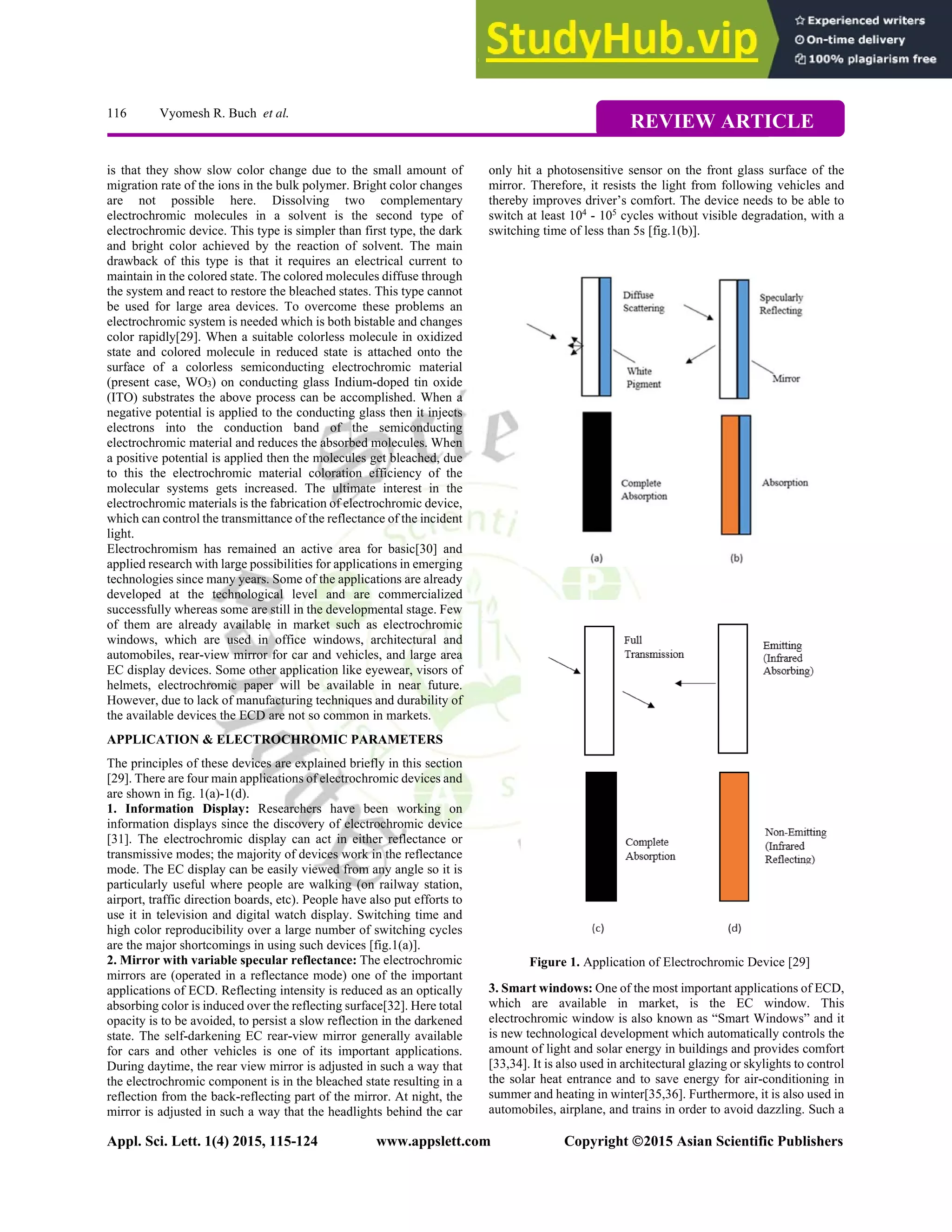 A Review On WO3 Films Prepared By Various Methods | PDF