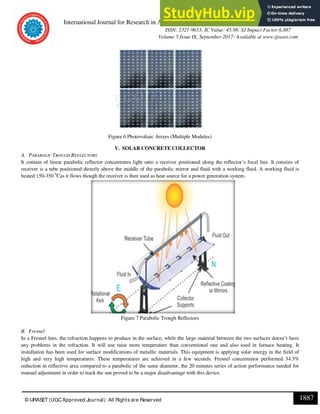A Review Paper On Electricity Generation From Solar Energy | PDF