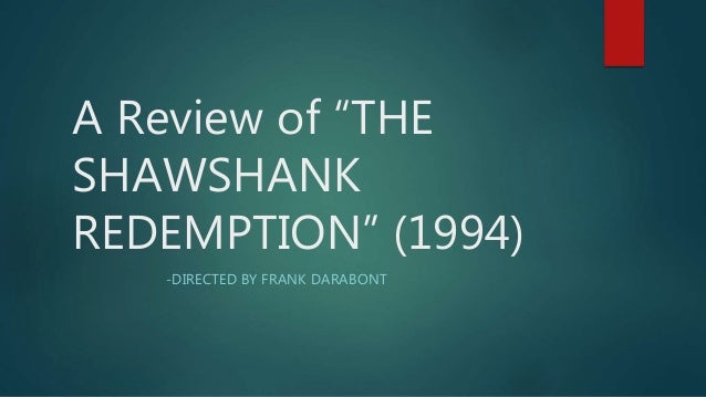 A Review On Shawshank Redemption Movie
