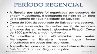 A revolta dos malês