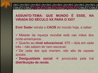  Uma revolução proletária: término da propriedade individual e sua socialização geral.