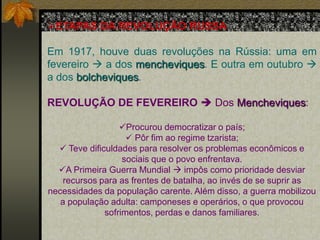 O capitalismo russo dependia de capitais estrangeiros.