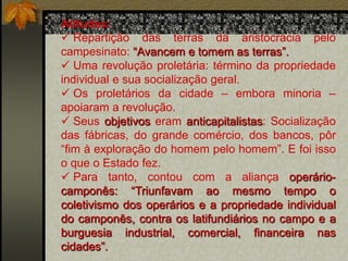 A guerra aumentou as dificuldades do povo russo