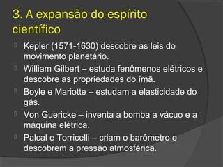A revolução científica do século xvii | PPT