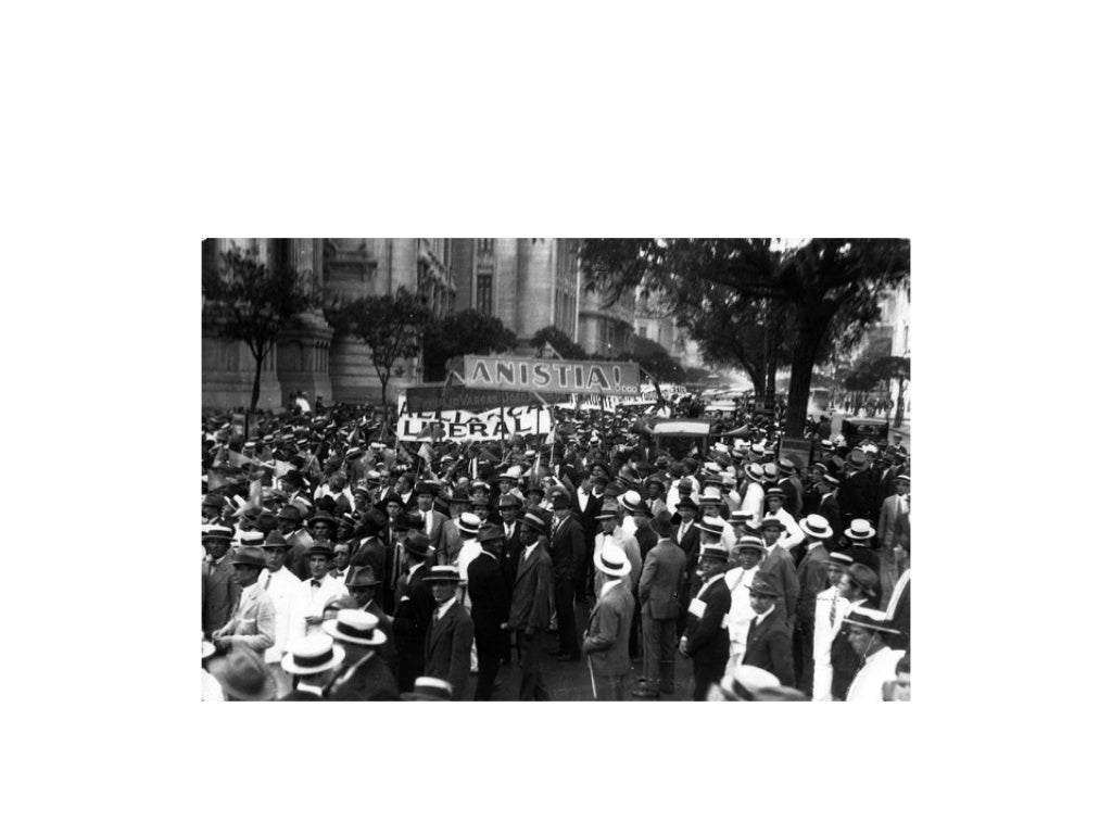 Observando Os Desdobramentos Históricos Que Vão Da Revolução De 1930