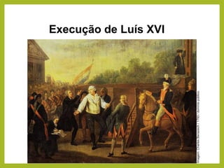 Execução de Luís XVI
HISTÓRIA, 8º Ano do Ensino Fundamental
Revolução Francesa
Imagem:
Charles
Benazech
/
1793
/
domínio
público.
 