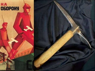 Ditadura Stalinista
 Com a morte de Lênin em 1924, o poder passou a ser
  disputado entre Trotsky e Stalin, sendo o último o
  vencedor, governando a URSS até 1953, quando morreu.
 Na política impôs a concepção de estado totalitário,
  concentrando todas as funções em detrimento das
  liberdades individuais.
 Com o regime ditatorial a KGB ocupava uma posição de
  destaque, agindo como principal elemento repressor.
 Stalin aboliu a NEP e implantou os Planos Qüinqüenais,
  coordenados pela Comissão Estatal para Assuntos
  Econômicos (GOSPLAN) responsável pela economia
  planificada, meio para a estabilização e o crescimento.
 