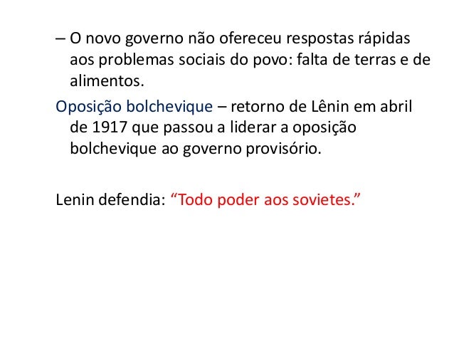 – O novo governo não ofereceu respostas rápidas
aos problemas sociais do povo: falta de terras e de
alimentos.
Oposição bo...