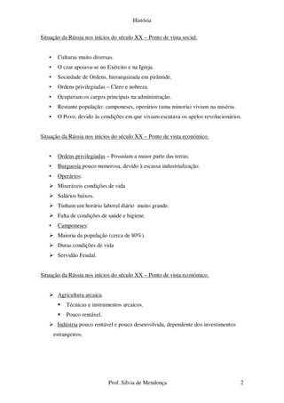 A RevoluçãO SoviéTica