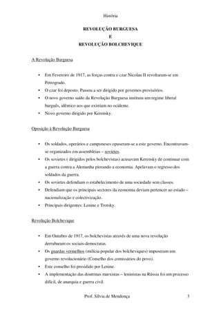 A RevoluçãO SoviéTica