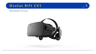 +
+
_ XO c u l u s R i f t C V 1
+
+
Re a l i d a d e V i r t u a l
 
