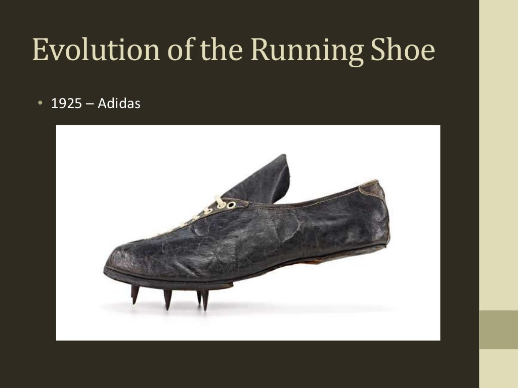 Evolution of running shoe