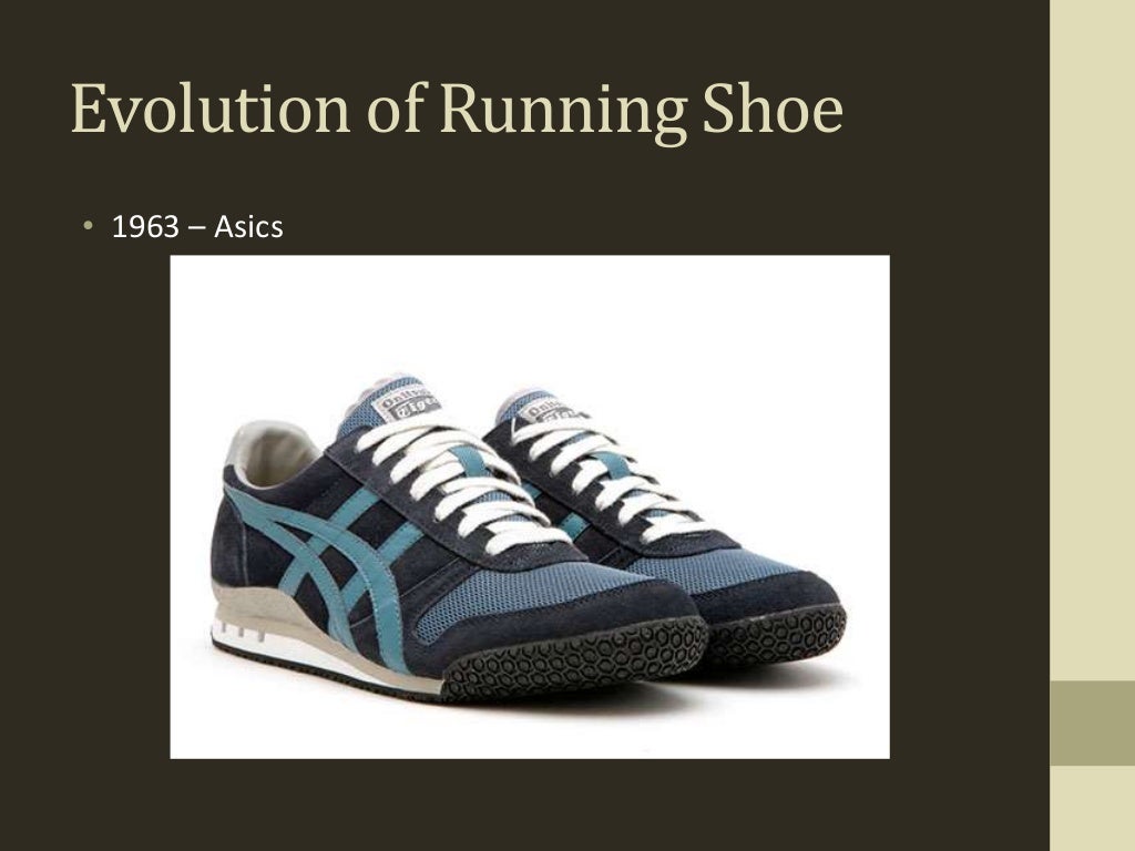 Evolution of the running shoe