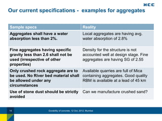 Are we ready for specifying durability? | PPTX