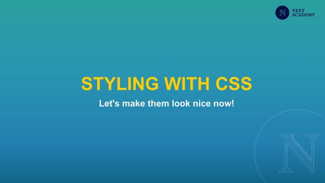 HTML CSS Coding Fundamentals Exercise | PPT