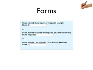 Forms
 