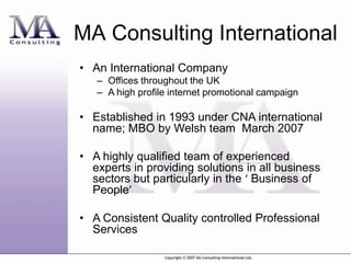 Are You A Consultant