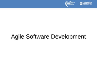 Agile Software Development

 
