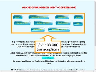 Over 33.000
transcriptions
 