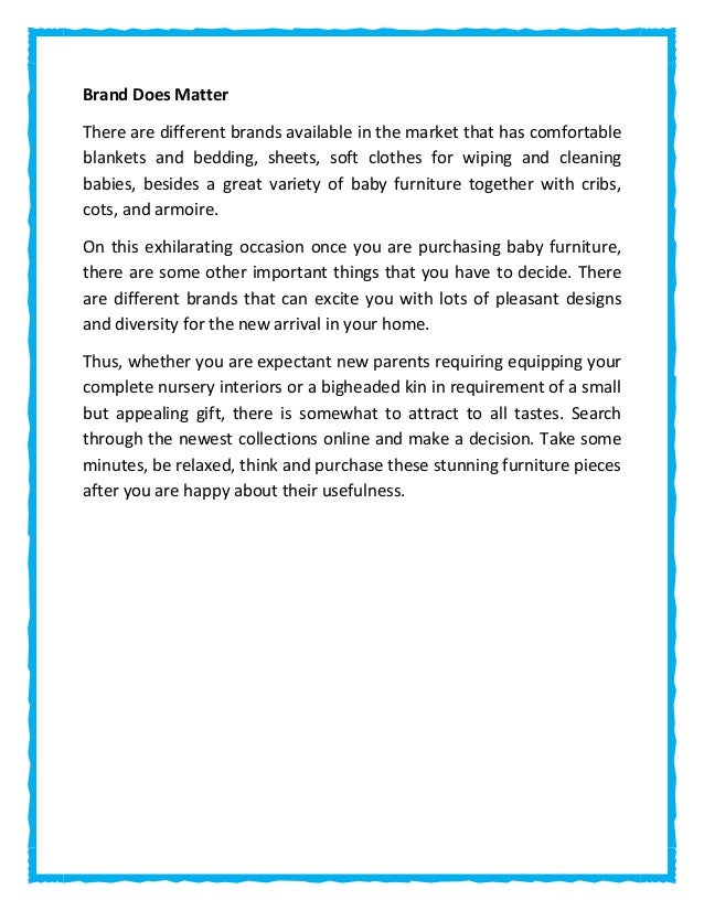 baby furniture brands