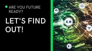 ARE YOU FUTURE
READY?
LET'S FIND
OUT!
 