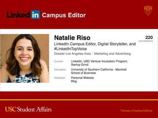 Campus Editor
 