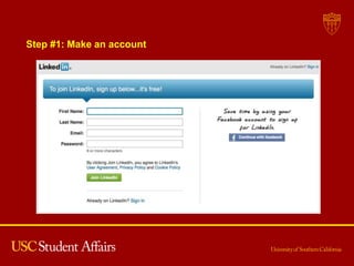 Step #1: Make an account
 