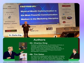 Dr.	
  Charles	
  King	
  
 