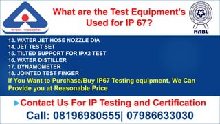 Get IP67 Testing and Certification for Enclosures | PPTX