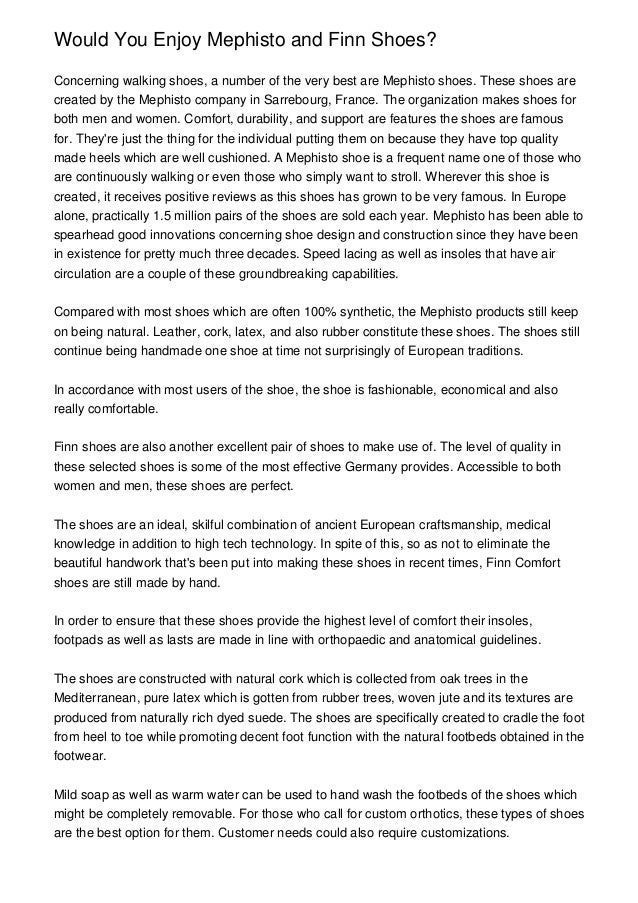 mephisto comfort shoes