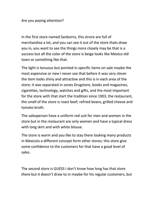 Are you paying attention PDF